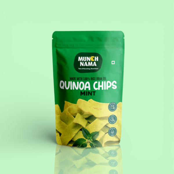 Quinoa Mint Chips